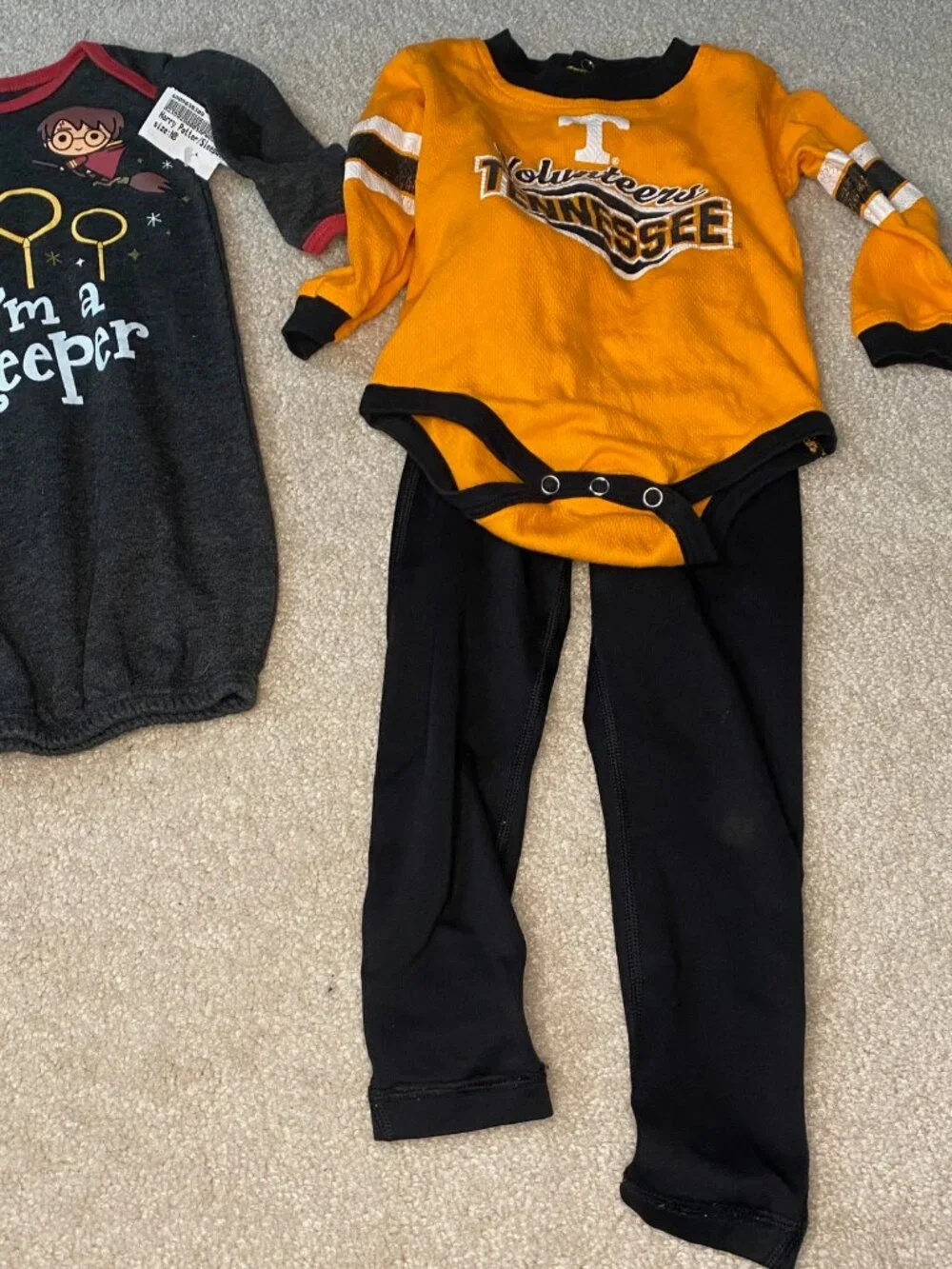 Baby Boy Clothing Univ of Tn and Harry Potter Birth to 18months
